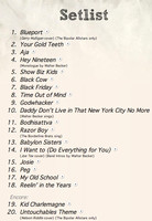 Setlist - Steely Dan - Memphis - September 6, 2013
