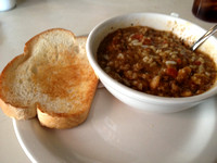 Gumbo at Blues City Cafe on Beale Street in Memphis.